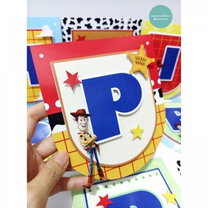 Toy Story Bunting Flag 3D